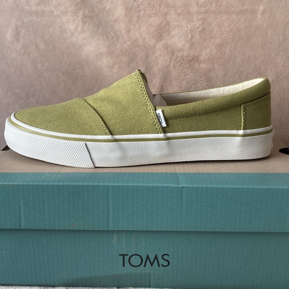 Toms Alpargata Fenix Slip-On - Cedar Green (size 7.5) - Picture 7 of 11